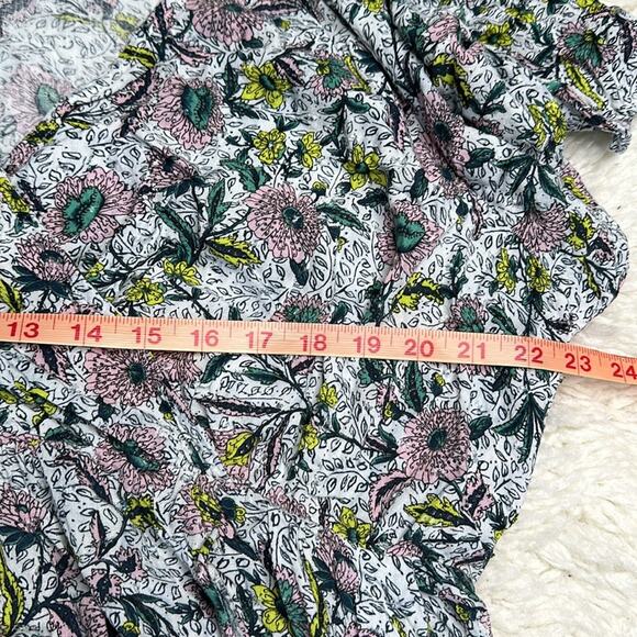 Torrid Ditsy Floral Faux Wrap Dress Textured Size 2 Plus Size 2X MIDI Flowy PP28 - Picture 6 of 12